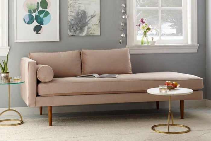 West Elm lounger